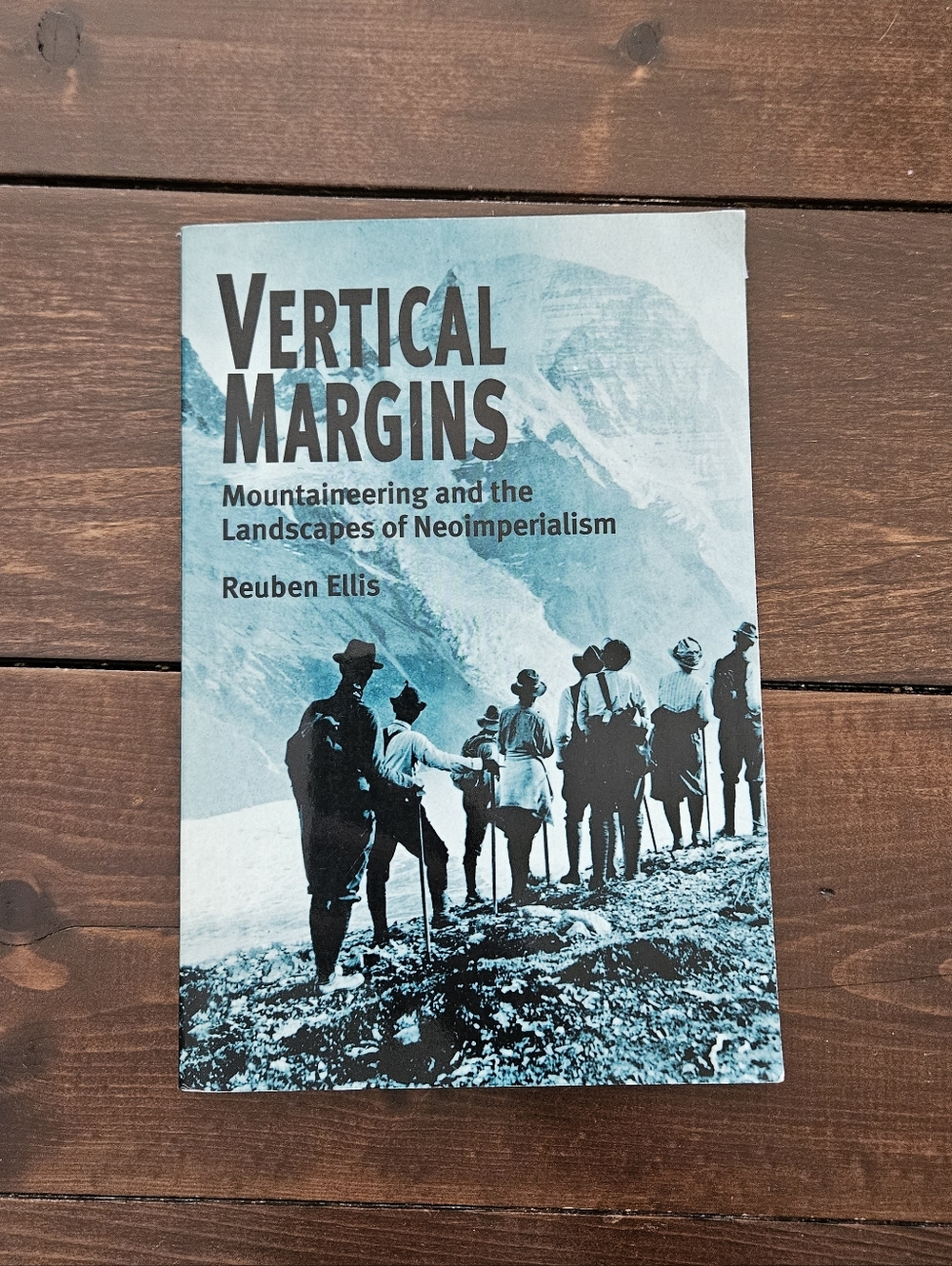 Vertical‎ Margins by Reuben Ellis - Blue Cover Paperback